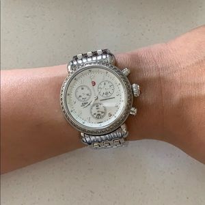Michele CSX-36 Stainless Steel Watch
